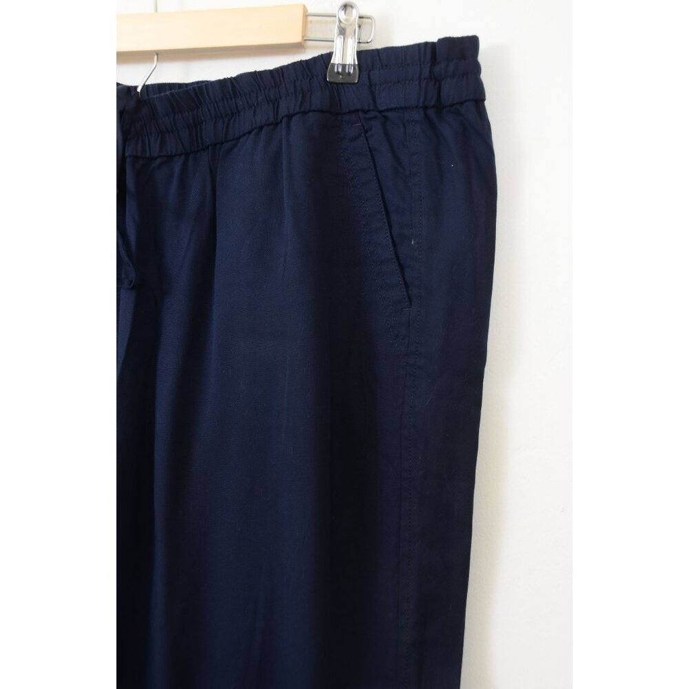 Talbots PLUS Size 18W Tencel Lyocell Baggy Drawstring Pants Comfy Office Career - Picture 4 of 11